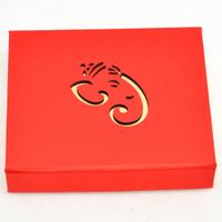 Classy Red Ganesha Box