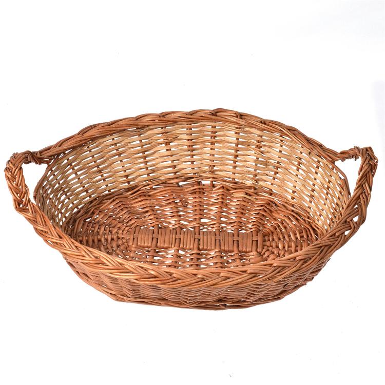 Cane Gift Basket With Handle