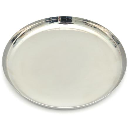Plain Steel Thali