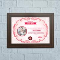 Cutest Sister Certificate