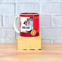 Lovely Red Mug for Bhaiya Bhabhi