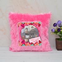 Personalized Pink Pillow For Sister
