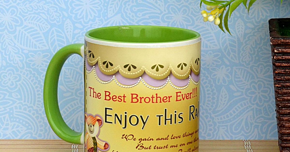 Best Brother Ever Mug Personalized Gifts, Indore