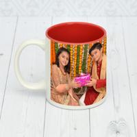 Classy Red Raksha Bandhan Mug