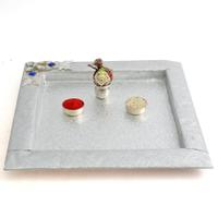 Classy Silver Traditional Thali