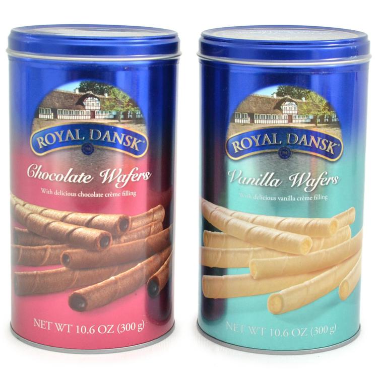 Combo of Chocolate and Vanilla Wafers