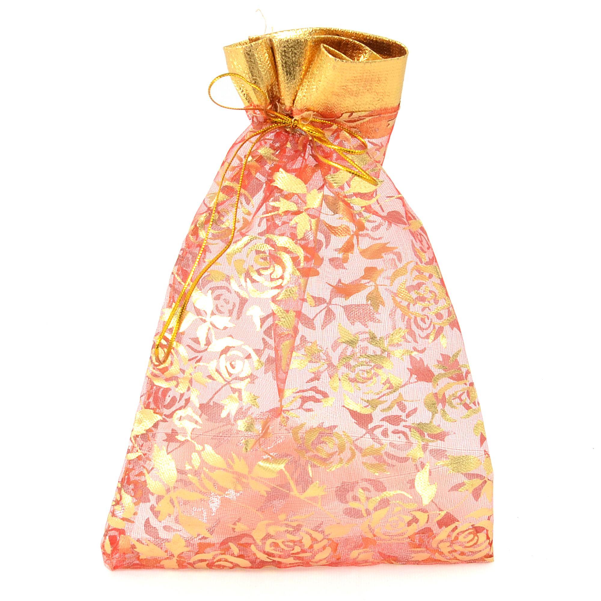 Sweet Pink Chiffon Pouch Gift Boxes