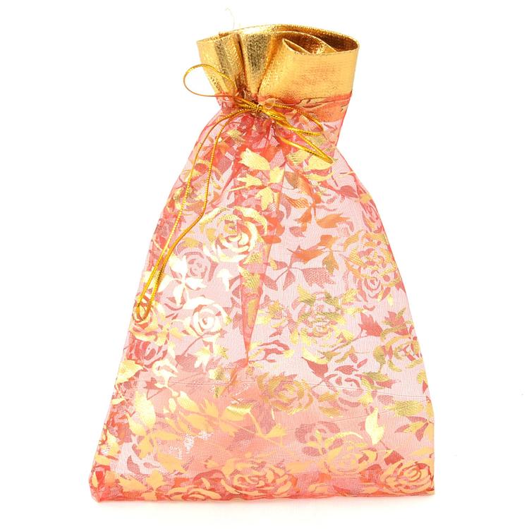 Sweet Pink Chiffon Pouch