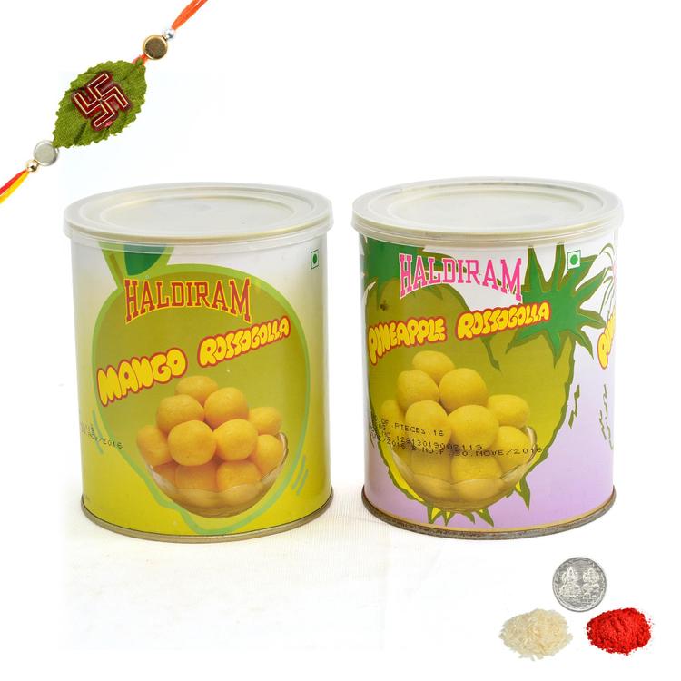 Mango & Pineapple Rasgulla & Rakhi