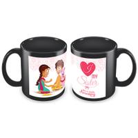 Pink and Black Sister Mug