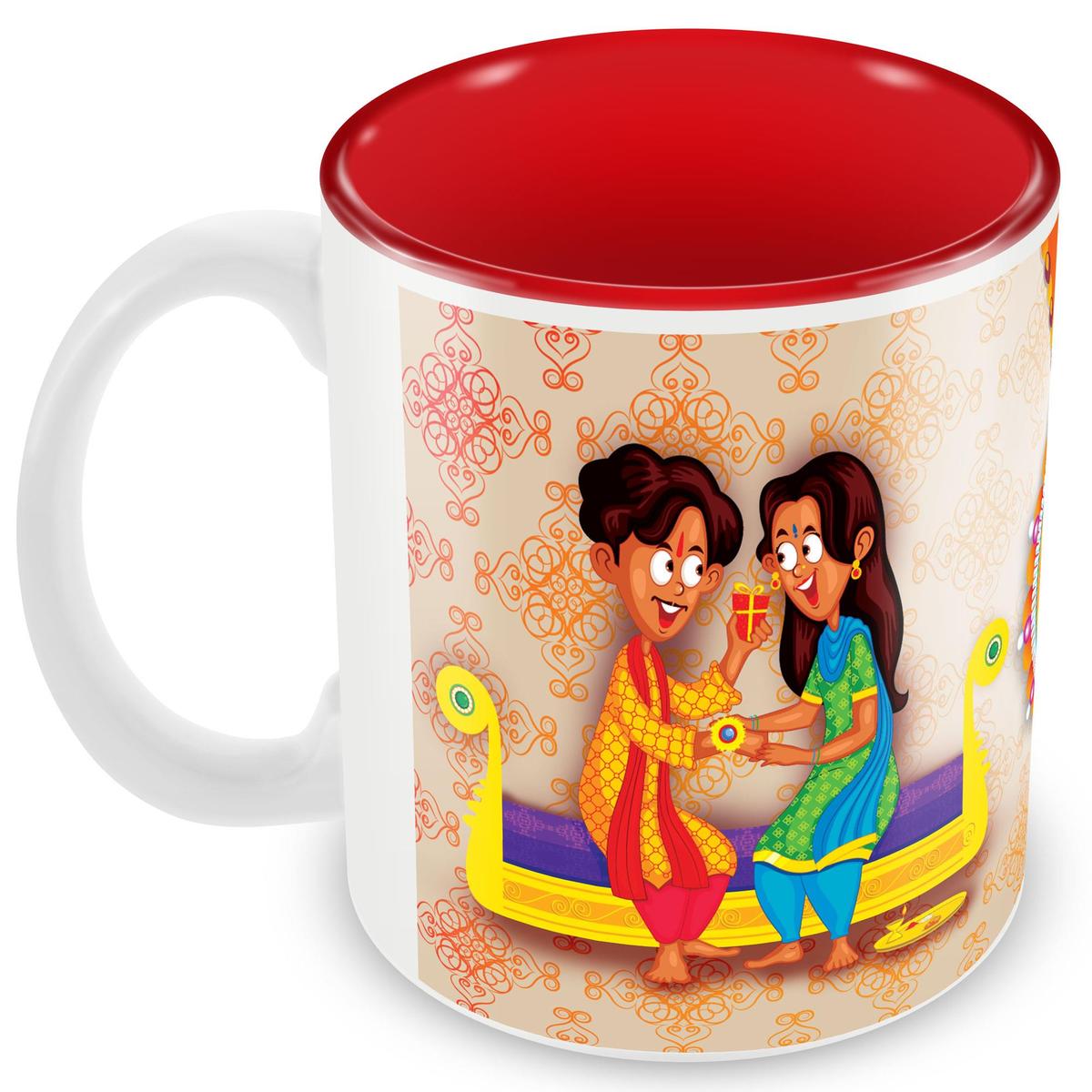 Missing Your Sibling Rakhi Mug, Rakhi Sis Special