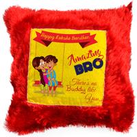 Red Amazing Bro Pillow