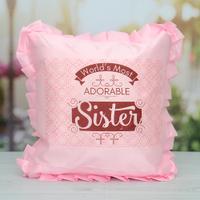 Most Adorable Sister Pillow