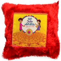 Raving Red Pillow For Sister
