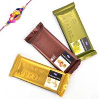 Awesome Temptation Chocolates with Rakhi