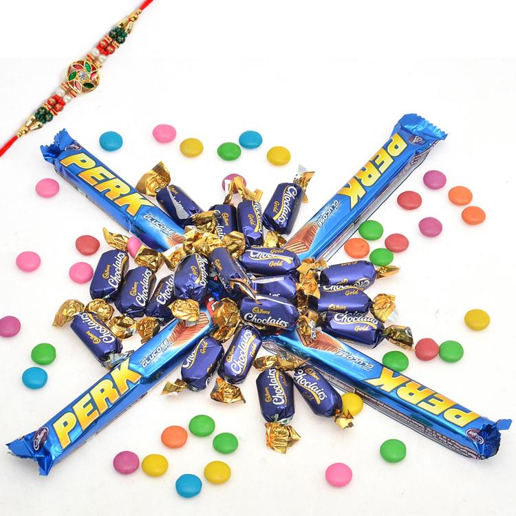 Perk, Choclairs, Gems & Rakhi
