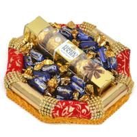 Thali of Ferrero Rocher & Choclairs