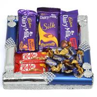 Tray of Dairy Milk, Kitkat & Choclairs