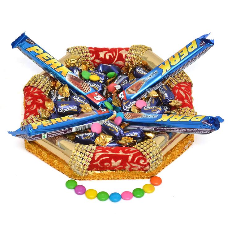 Octagon Tray of Perk and Choclairs