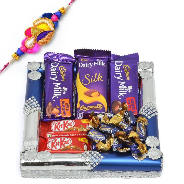 Dairy Milk, Kitkat, Choclairs & Rakhi
