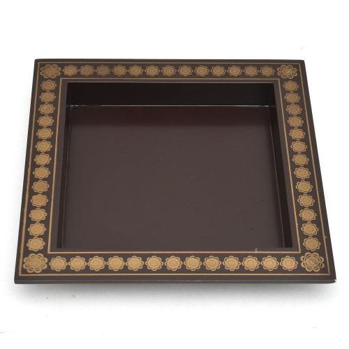 Attractive Brown Square Thali