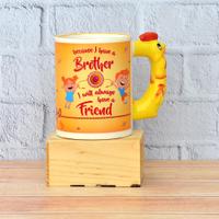 Cute Rooster Mug for Brother