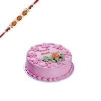 Amazing Combo Of Cake with Rakhi