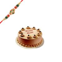 Attractive Combo Of Cake with Rakhi