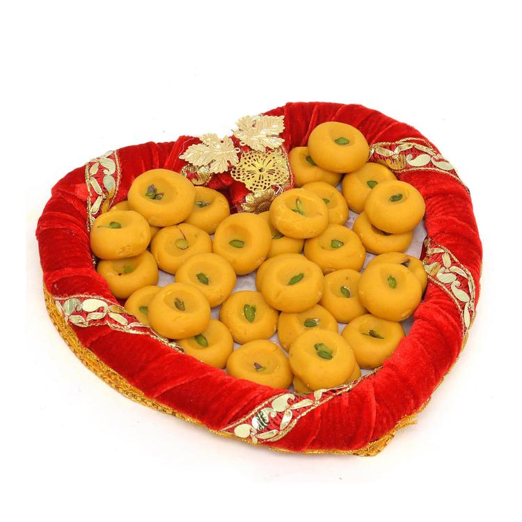 Peda In Heart Tray (Express)