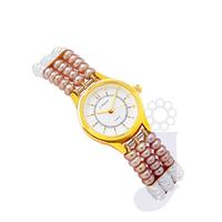 Classic Button Pearl Watch