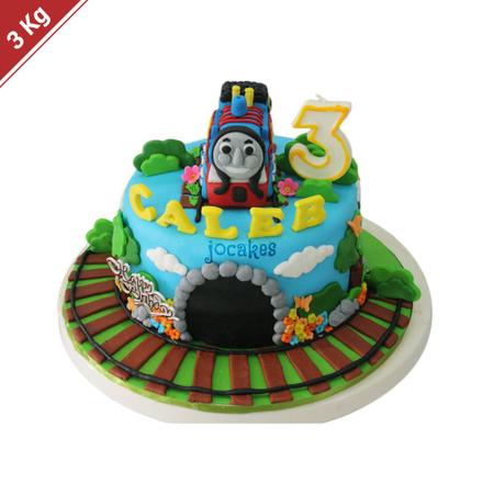 Thomas Train Bday Cake - 3 Kg.