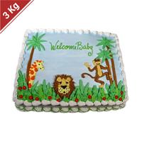 Animals Chocolate Cake - 3 Kg.