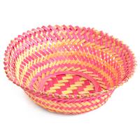 Amazing Pink Cane Basket