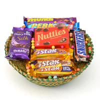 Wonderful Chocolates in Basket
