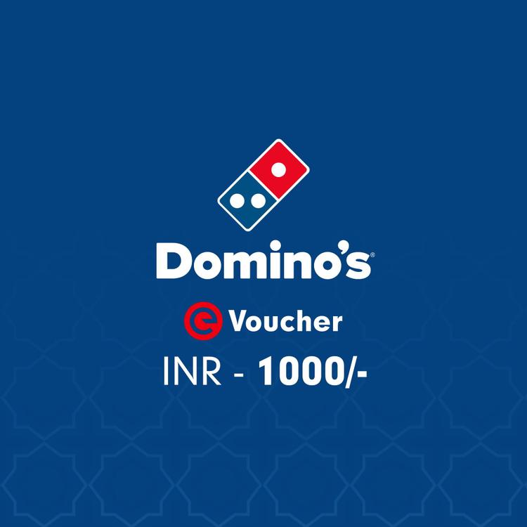Dominos E-Voucher Rs. 1000