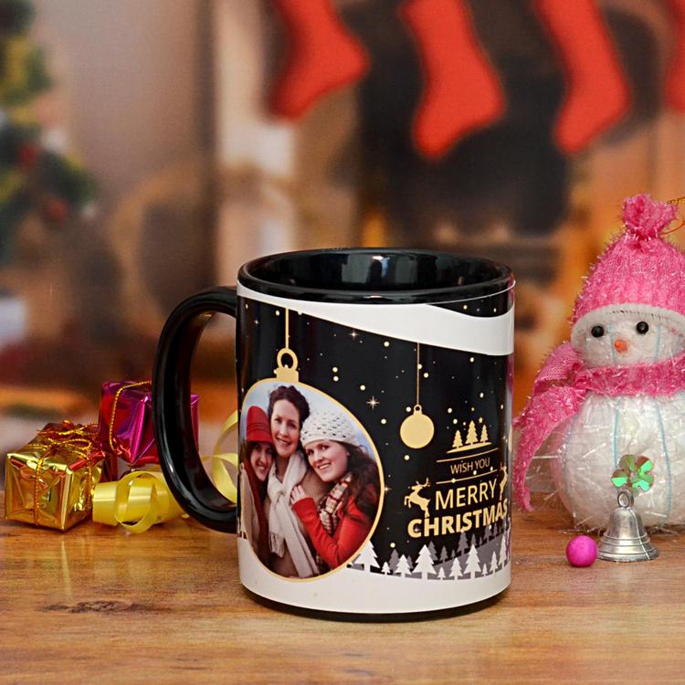 White Christmas Personalized Mug