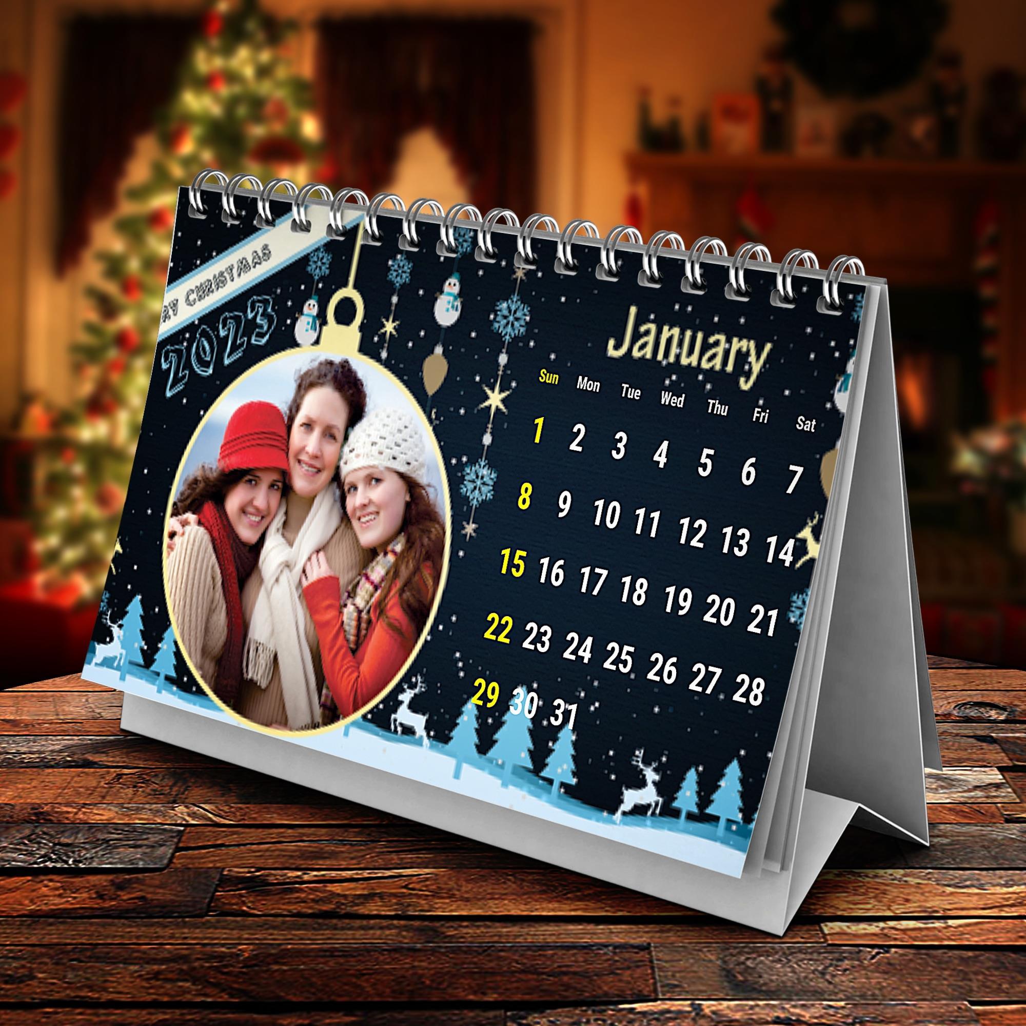 Charismatic Table Calendar Christmas Gifts from UK