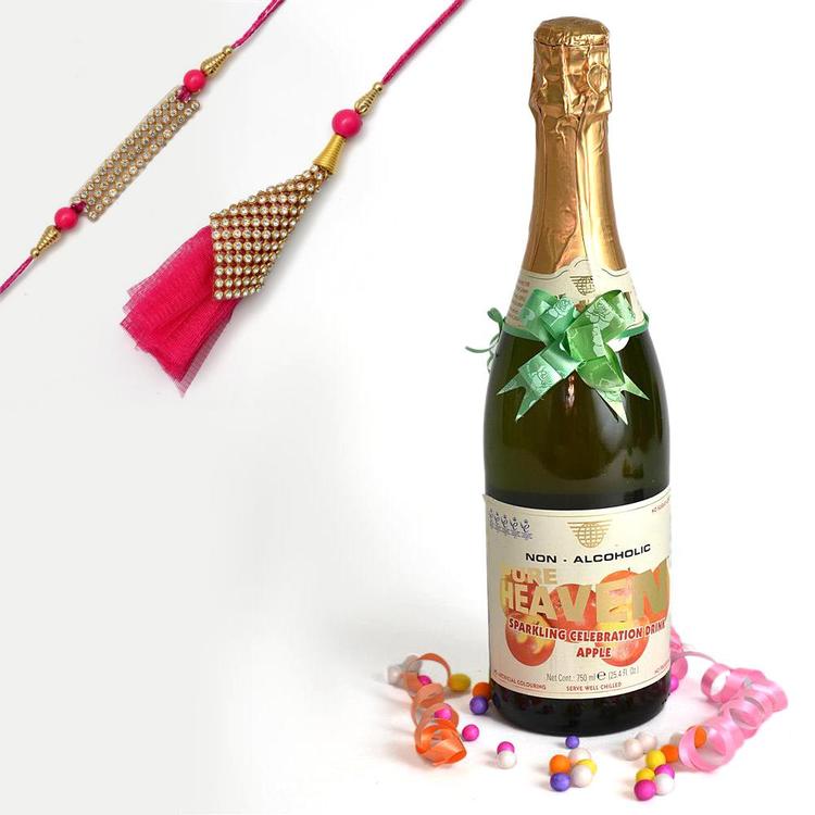 Fruits Champagne with Bhaiya Bhabhi Set