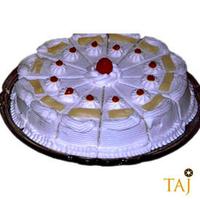 Taj Pineapple Cake - 1 Kg (Midnight)