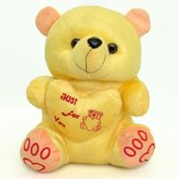 Just for You Cute Yellow Teddy