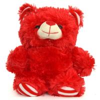 Red Fur Teddy Bear