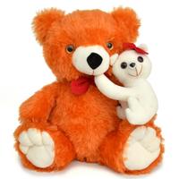 Cute Brown Teddy with Baby