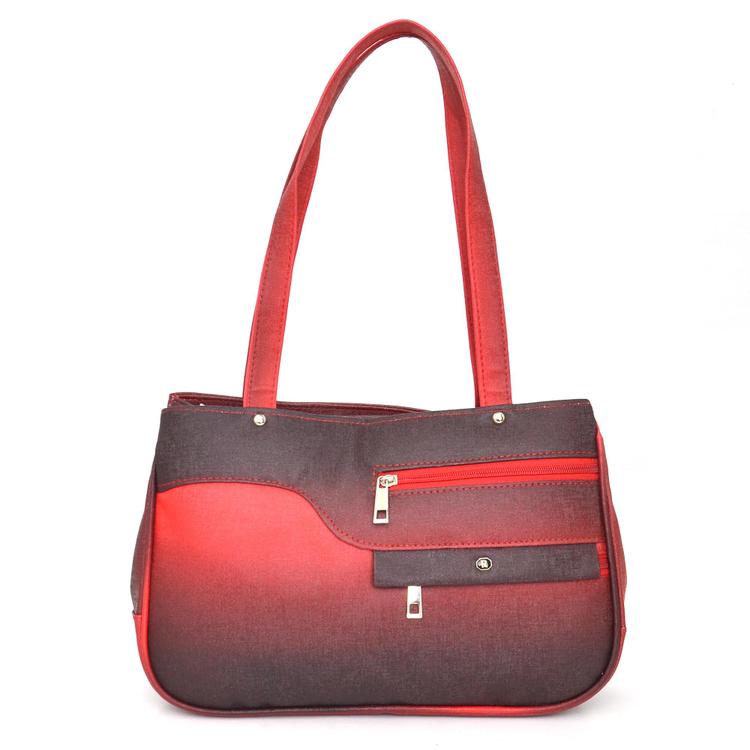 Amazing Maroon and Black Side Bag