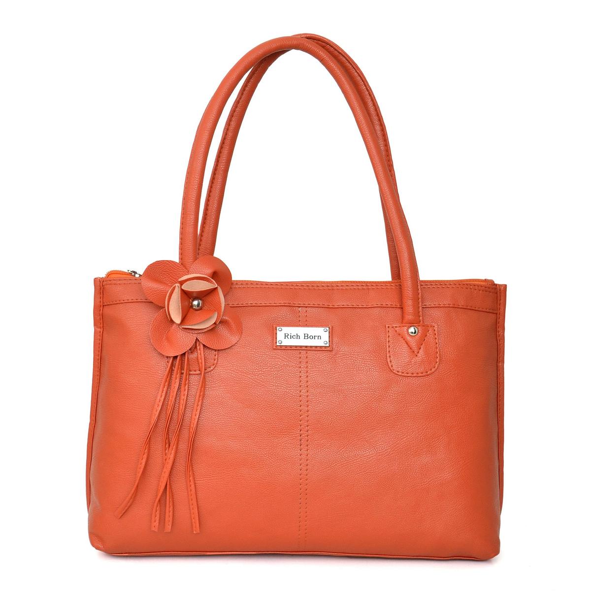 womens orange purse