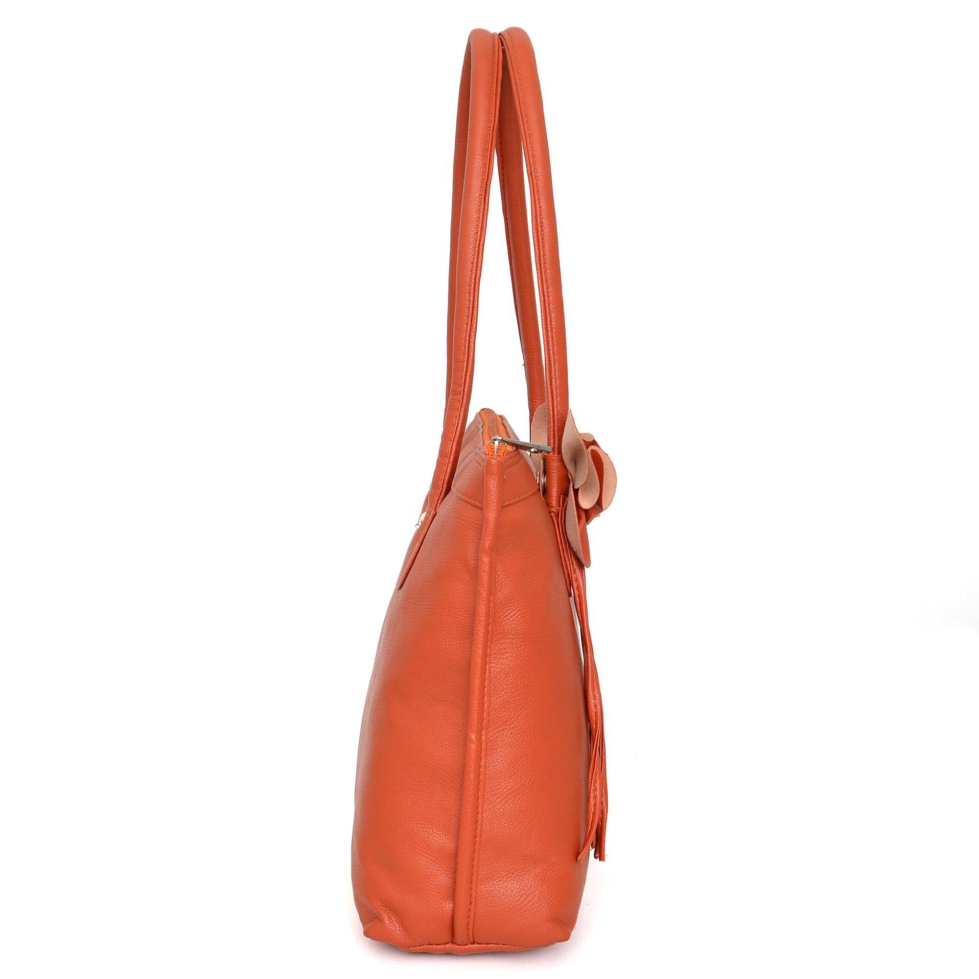 womens orange purse