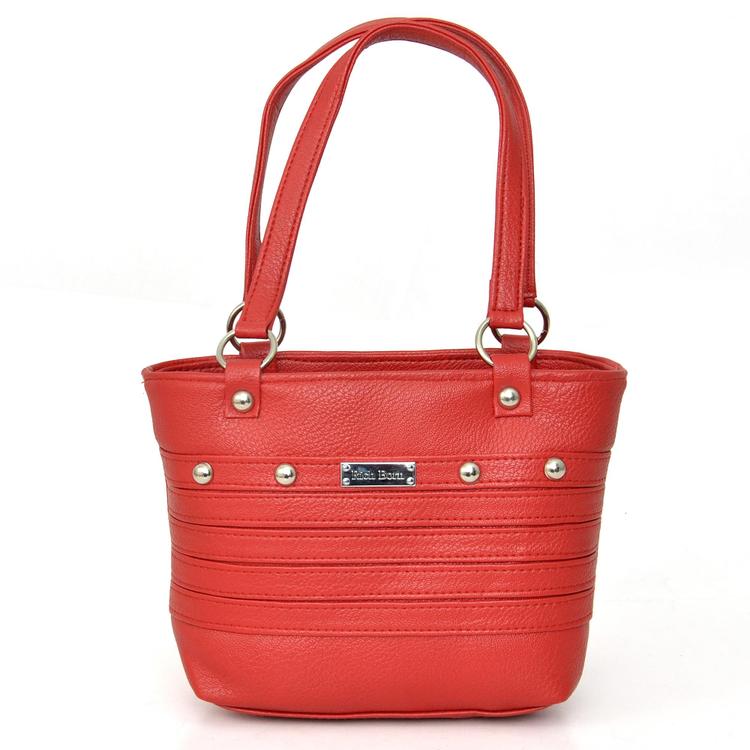 Designer Square Maroon Bag