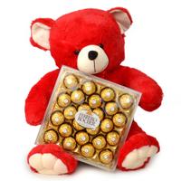 Teddy Bear & Chocolate