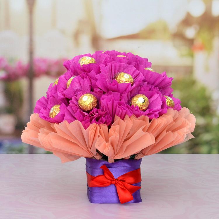 24pc Ferrero Rocher bouquet