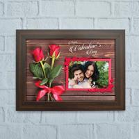 Rosy Wooden Photo Frame