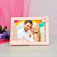 Tower Of Pisa Personalized Photo Frame